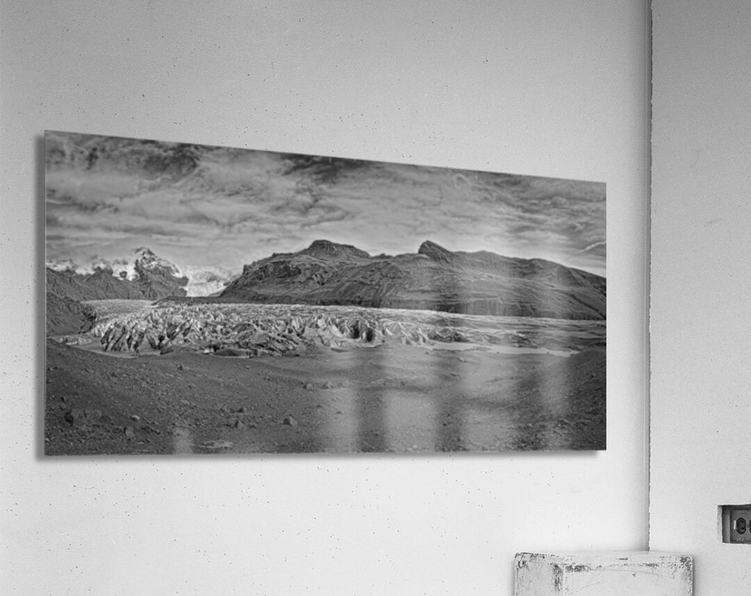 Glacier Across the Valley Acrylic Print