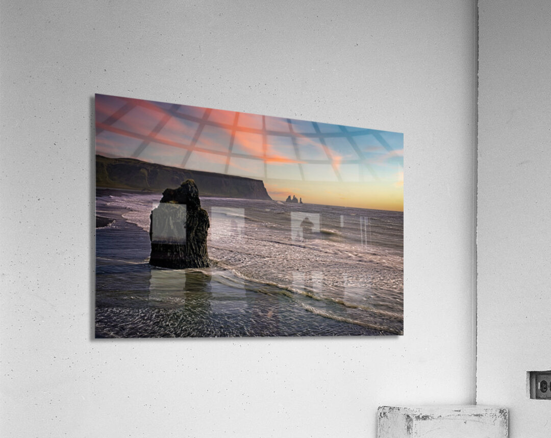 Ocean Glow Impression acrylique