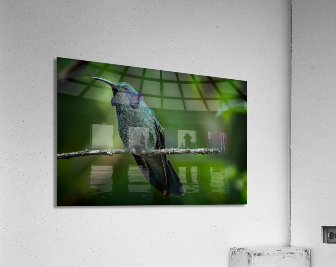 Emerald Whisper Impression acrylique