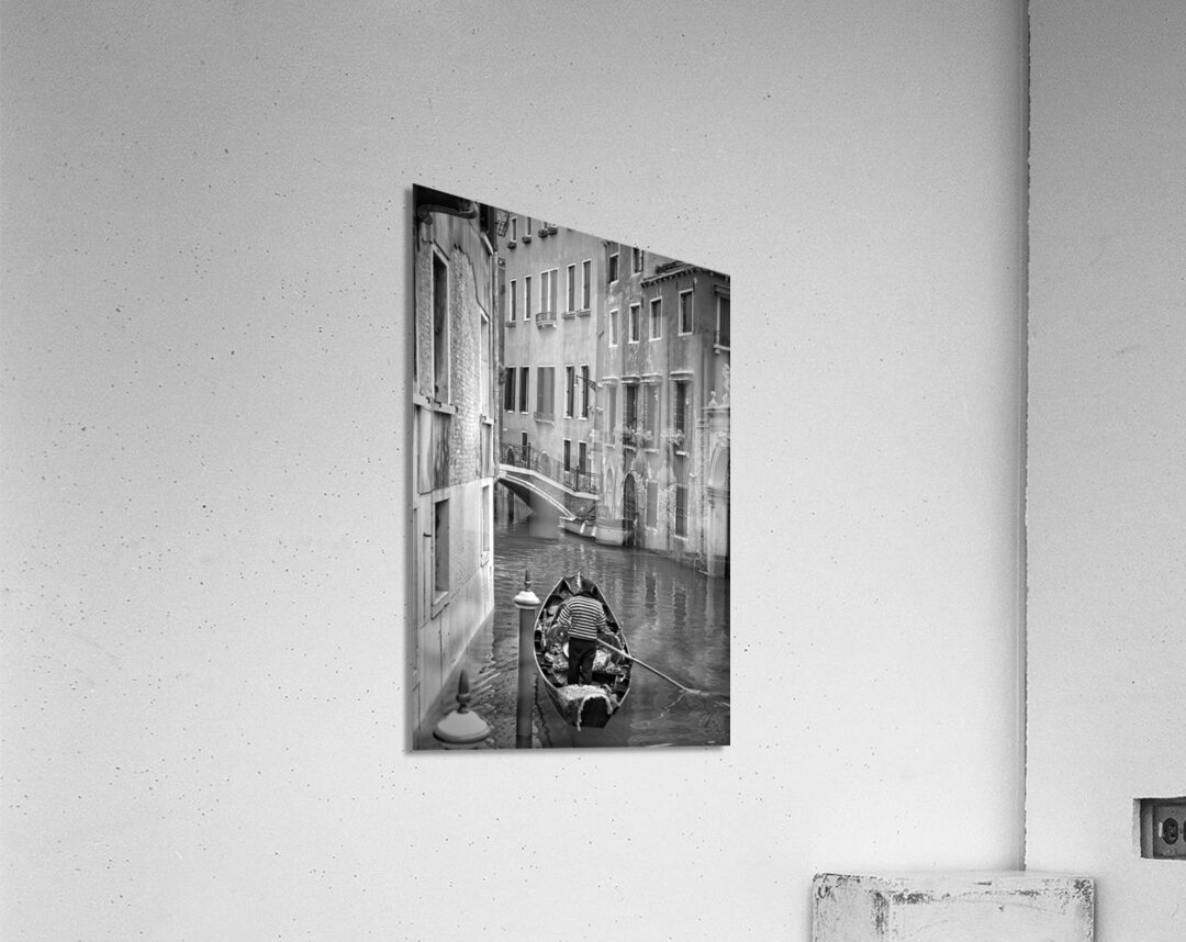 Canal Serenade Acrylic Print