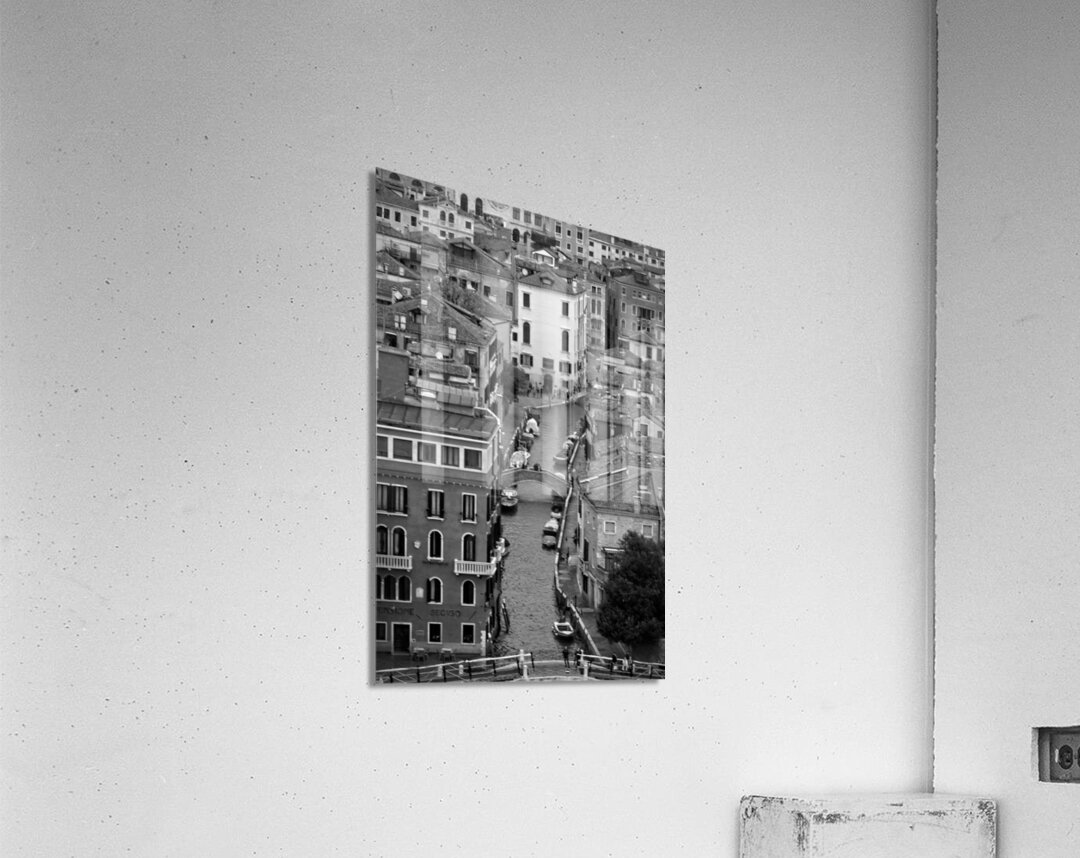 Venetian Ribbon Canal Impression acrylique