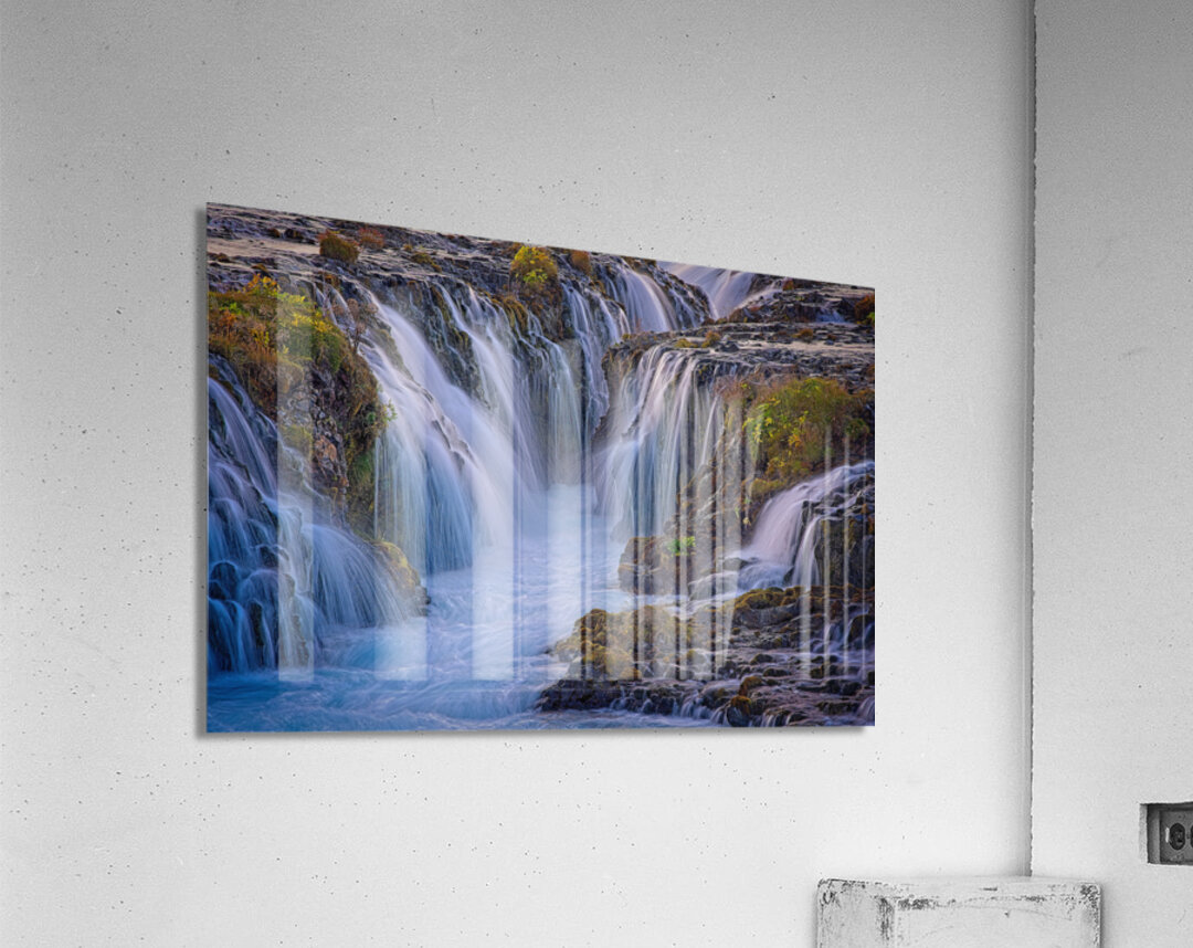 The Dance of Bruarfoss Impression acrylique