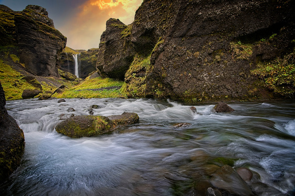 Valley of Water and Light Print