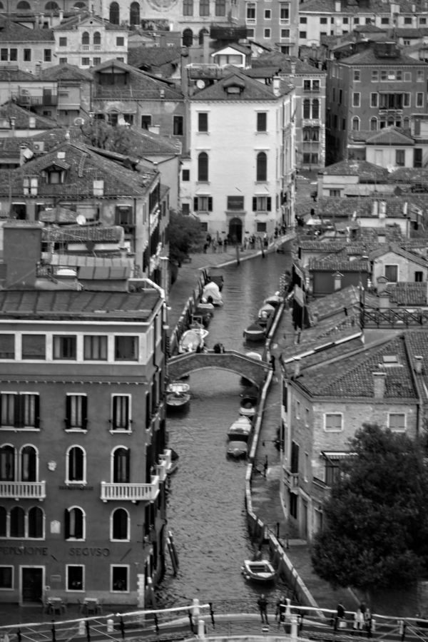 Venetian Ribbon Canal  Print