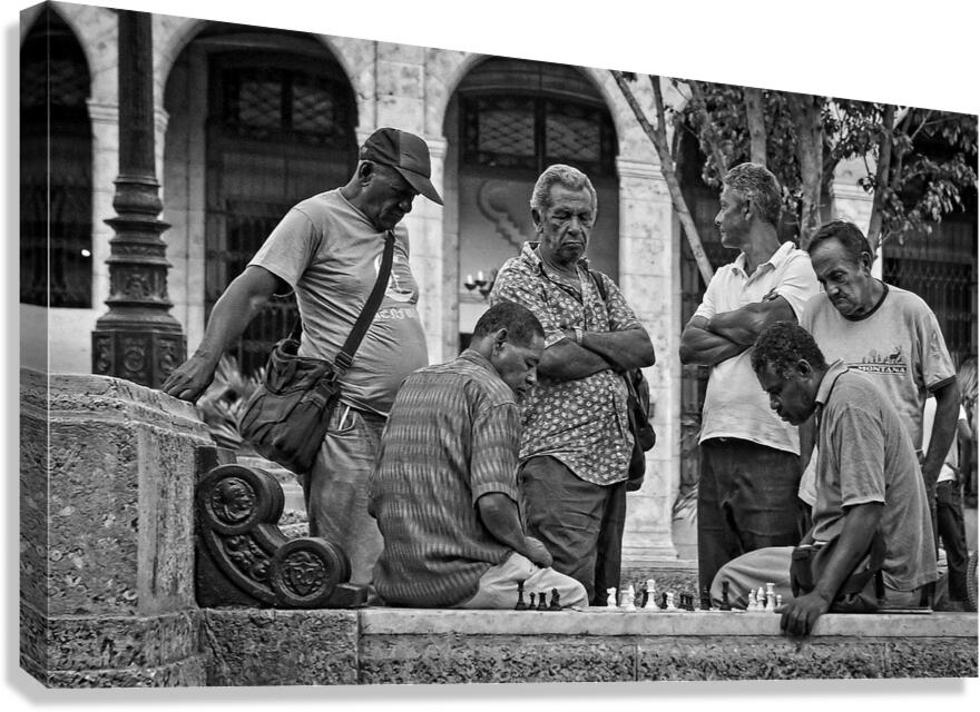 The Chess Masters Canvas Print