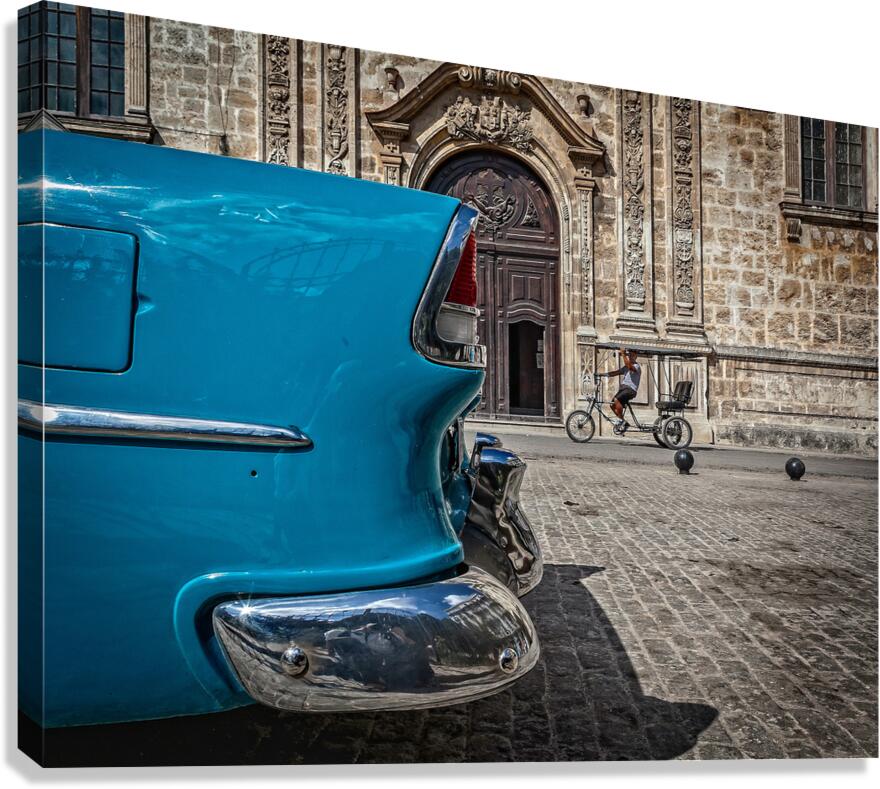 Tailfins and History Canvas Print