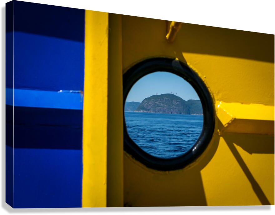 Window to the Sea Canvas Print