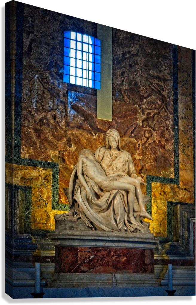 Grace in Stone Canvas Print