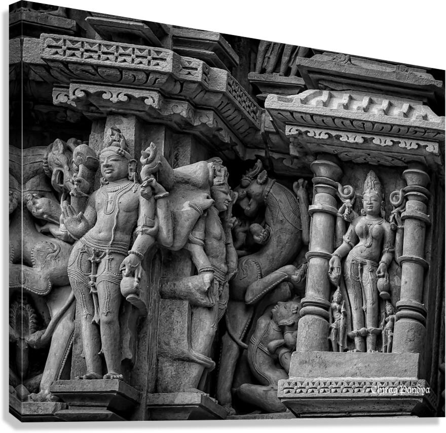 Carved Heritage II Canvas Print