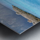 Heaven’s Light on Turquoise Waters Metal print