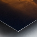 Golden Tempest Metal print