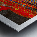 Sombrero Pattern Dance Metal print