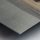 Wildebeest Migration Line Metal print