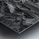 Nature’s Soft Flow Metal print