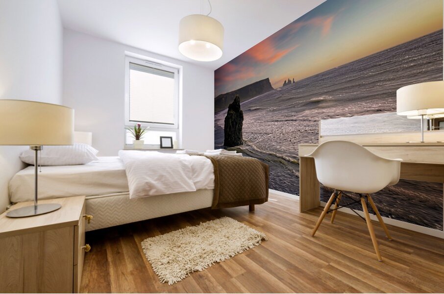 Ocean Glow Mural print