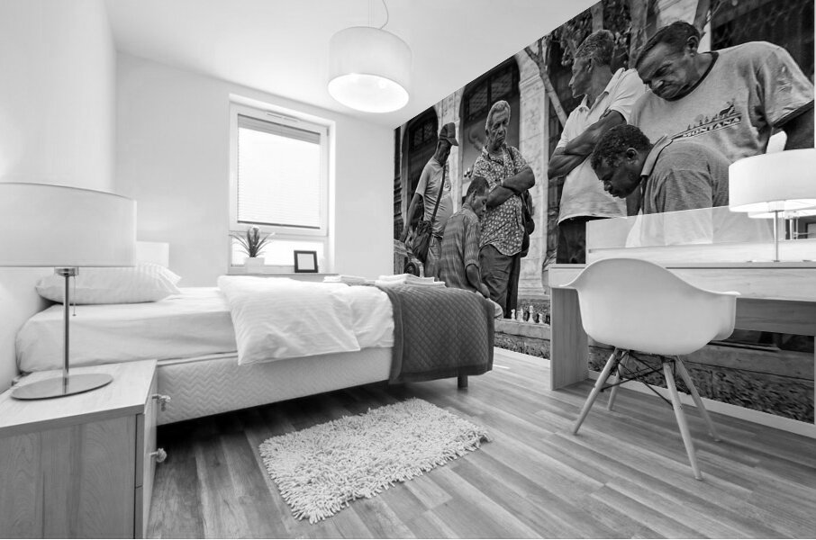 The Chess Masters Mural print