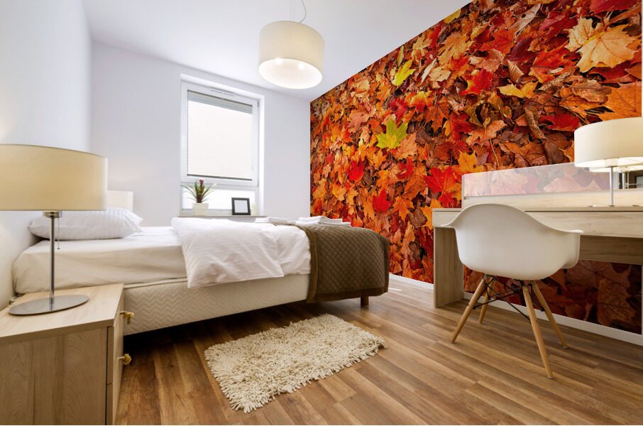 Autumn’s Golden Standout Mural print