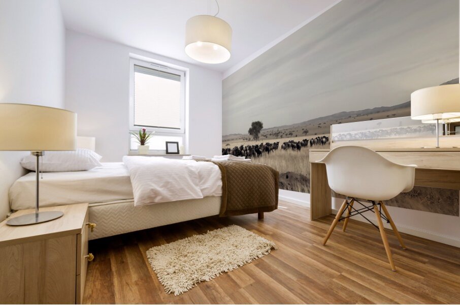 The Long Trek Mural print