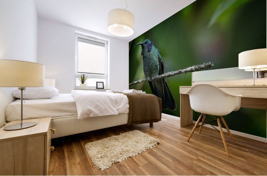 Emerald Whisper Impression murale