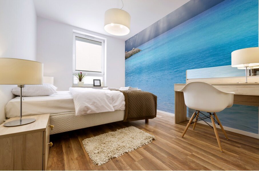 Heaven’s Light on Turquoise Waters Mural print