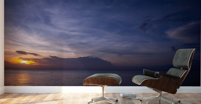 Blue Dawn Horizon Wall Murals
