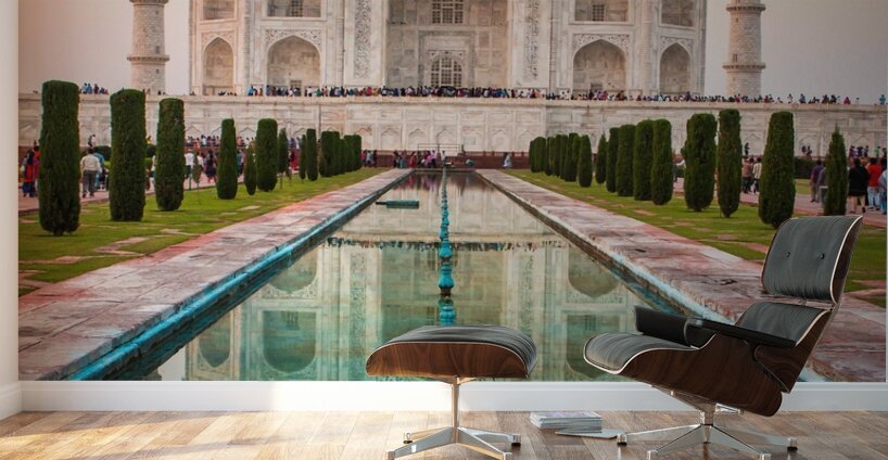 Taj Mahal Reflection Wall Murals
