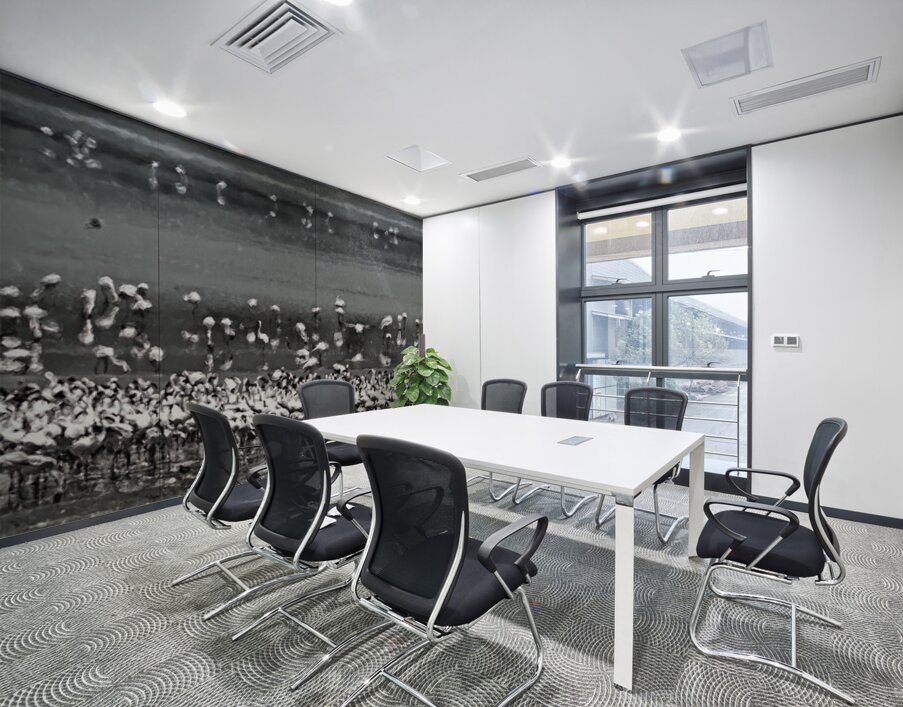 Flame of the Canopy Wall Printing