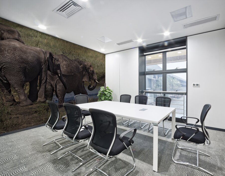 Mud Bath Ritual Wall Printing