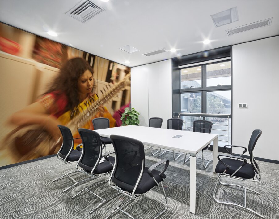 Strings in Motion Wall Printing