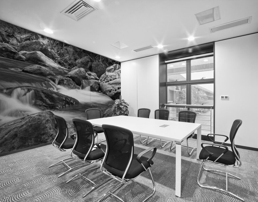 Nature’s Soft Flow Wall Printing