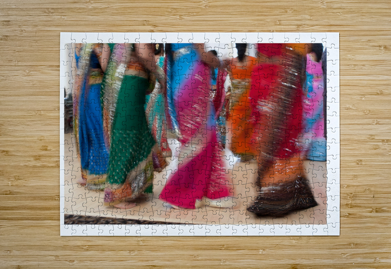 Dance of Colors Chirag Pandya Puzzle printing