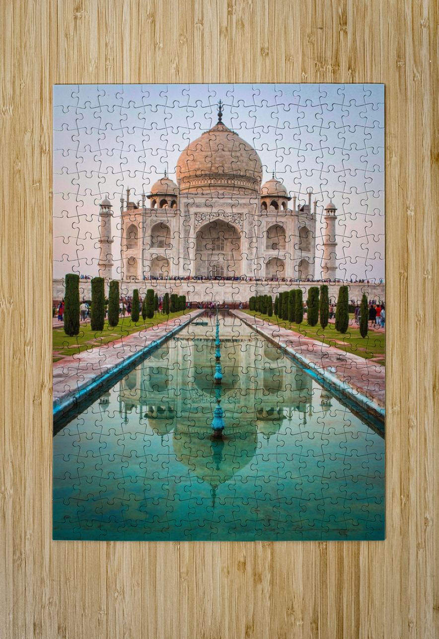 Taj Mahal Reflection Chirag Pandya Puzzle printing