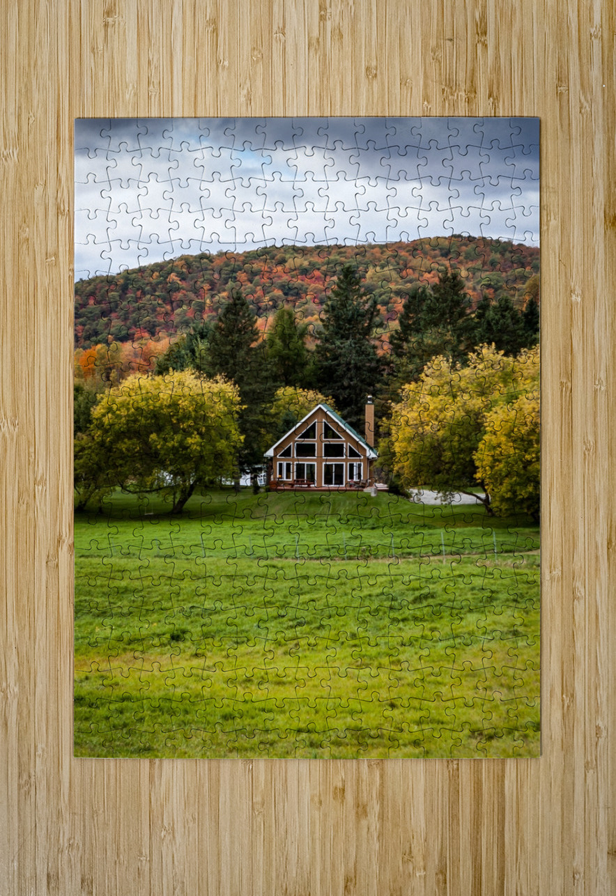 Autumn Cabin Escape Chirag Pandya Puzzle printing