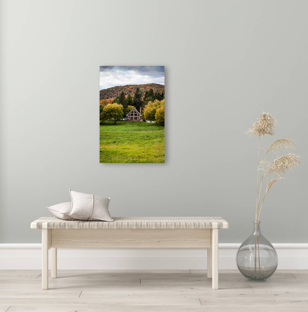 Autumn Cabin Escape Reproduction