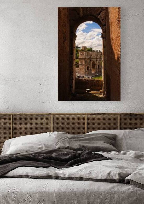 Framed Echoes of Ancient Rome by Chirag Pandya