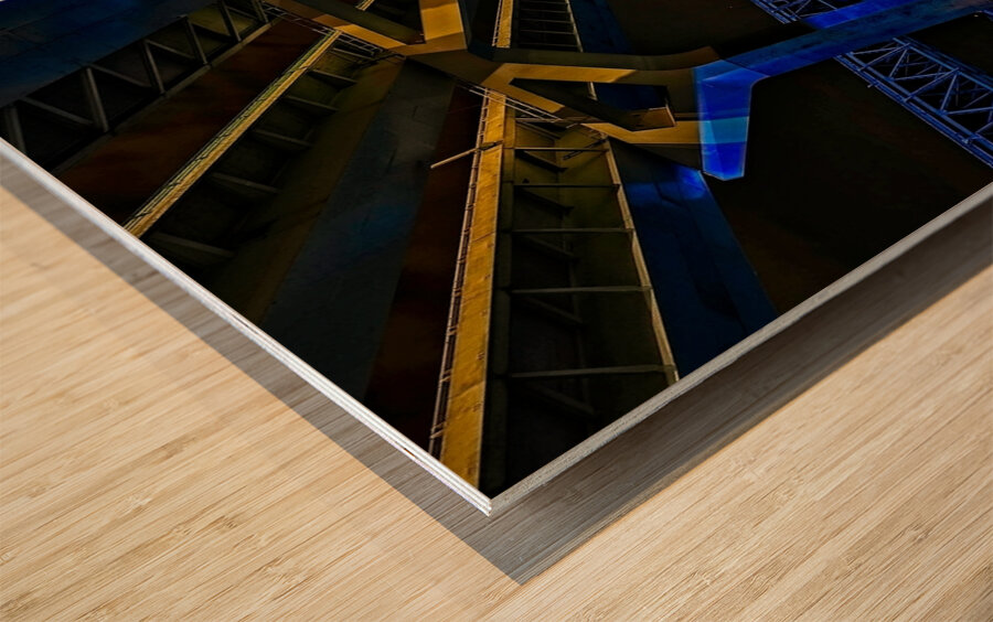 Champlain Lights Wood print