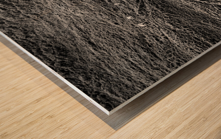 Hills of Time Wood print